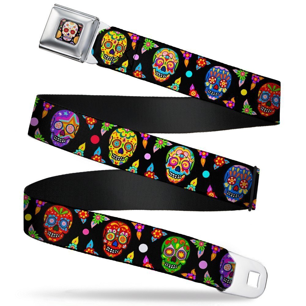 4044 Seatbelt Belt Thaneeya Sugar Skulls Regular